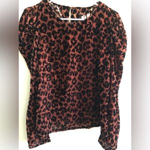 Dolan velvet blouse from Anthropologie. Size Small.